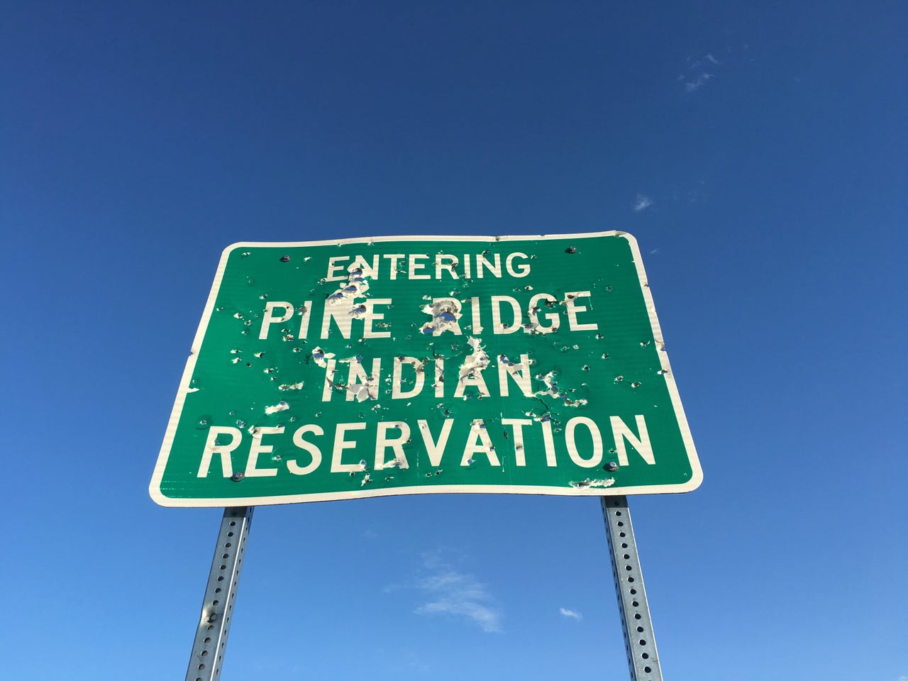 Per capita income in Oglala Lakota County, where Pine Ridge is located, is $9,150. On the Pine Ridge Indian Reservation, per capita income is $6,286. For many women and girls, tampons and pads are simply a luxury that they can't afford.