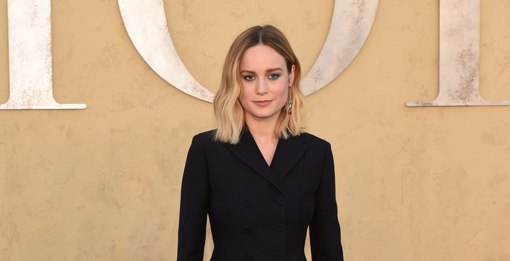 Larson arrives for a Dior show in California on May 11, 2017.