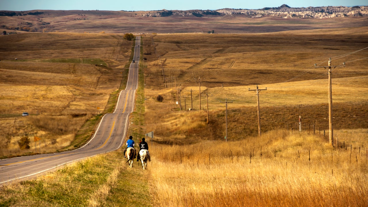 It's particularly challenging for members of the Lakota tribe to talk about their periods. "When women menstruate, they aren't permitted to partake in religious rituals. As Lakota people, it’s embarrassing for us because when we’re on our period ― that’s supposed to be a cleansing time for us," Dominique Amiotte, 17, said. 