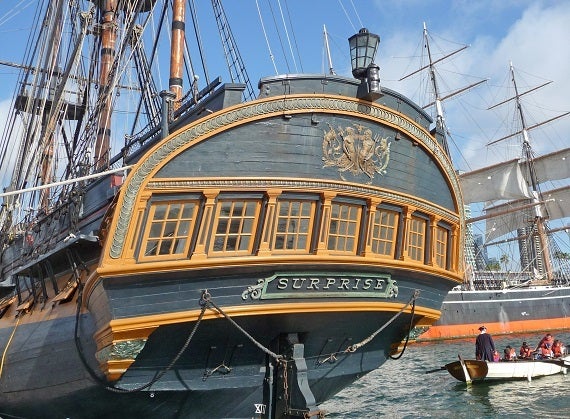 <p>A galleon like this carried Mirra on a six-month voyage from Manila to Acapulco.</p>