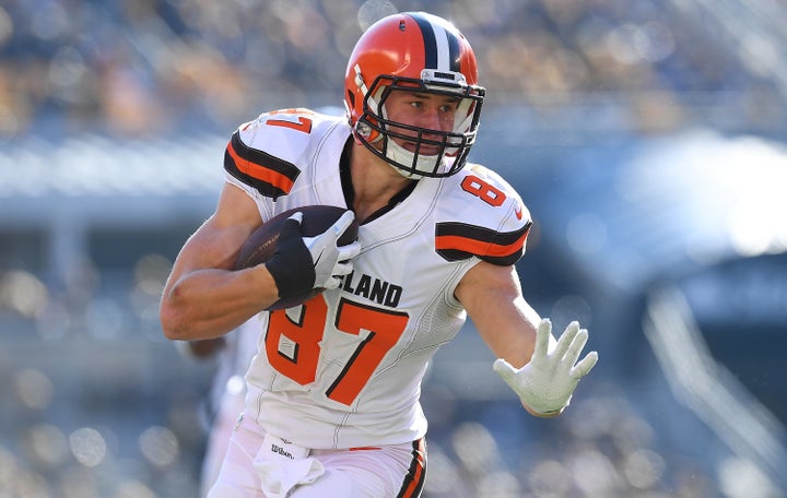 Seth DeValve, #87 of the Cleveland Browns.