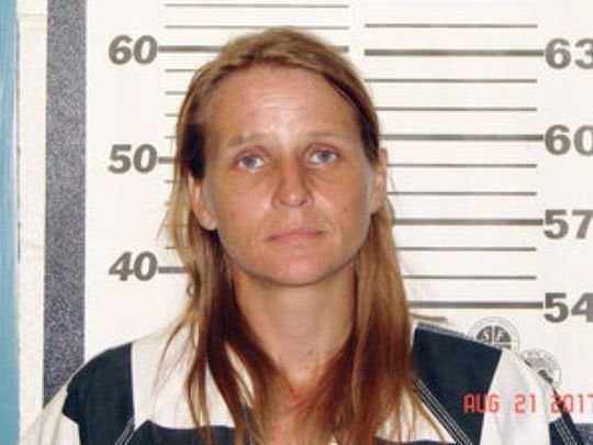 Rebecca Ruud's police mug shot.