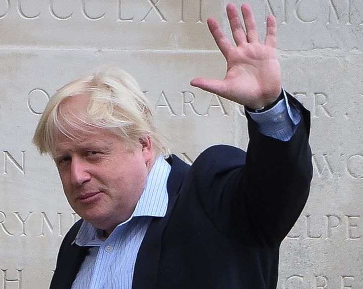 Boris Johnson at the Foreign Office.