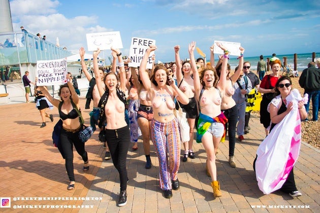 Free Nipple Boobs Feminist Girl Power