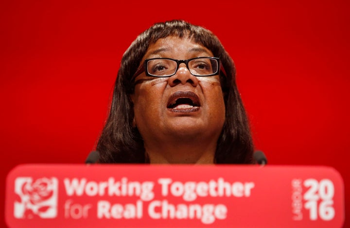 Shadow Home Secretary Diane Abbott