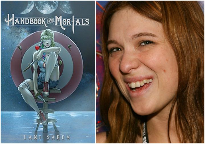 Lani Sarem (right) caused a stir when her debut book <em>Handbook for Mortals</em> hit the YA hardcover New York Times best-seller list -- but not for the reasons she hoped.