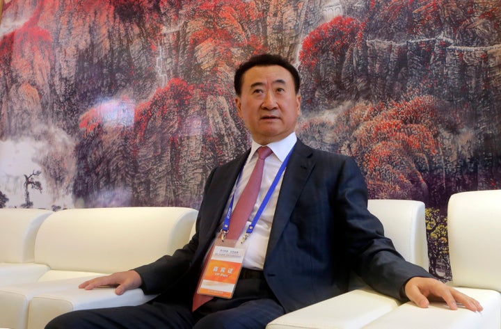 Wang Jianlin owns the largest theater chains in both China and North America.