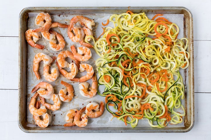<p>Coconut Lime Shrimp with Zoodles</p>