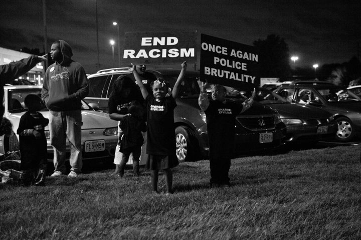 A scene from WHOSE STREETS?, a Magnolia Pictures release.