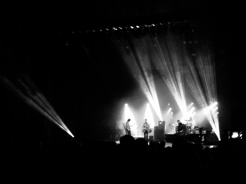 Kaleo performing at the Wiltern in Los Angeles, California on August 26, 2017.