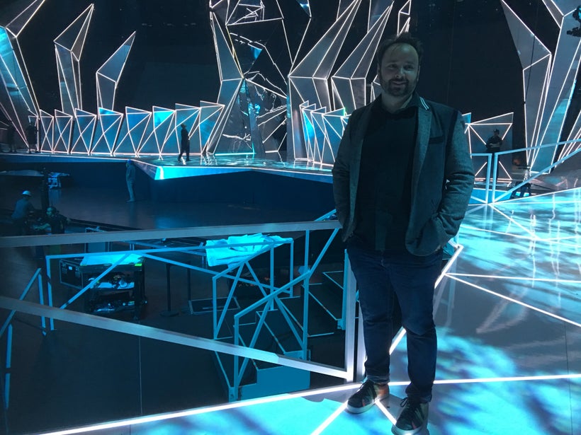 Ric Lipson of Stufish Entertainment Architects set designer of VMA 2017