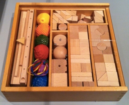 <p>Froebel Gifts</p>