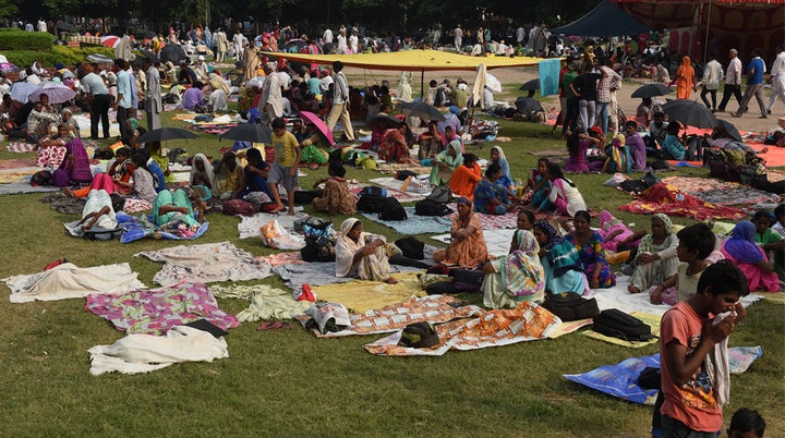 Dera Sacha Sauda followers waiting for CBI court verdict in Panchkula