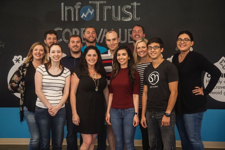 Giving back to the community has helped InfoTrust and its team build a high-energy culture. 