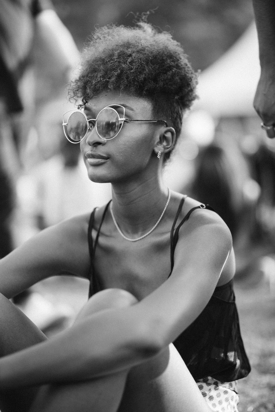 AFROPUNK on X: AFRO OF THE DAY #1619 pictured: April Kae @loveimanigold  #afro #natural #black #hair  / X