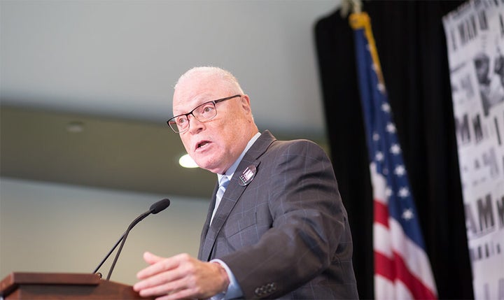 <p>AFSCME Pres. Lee Saunders</p>
