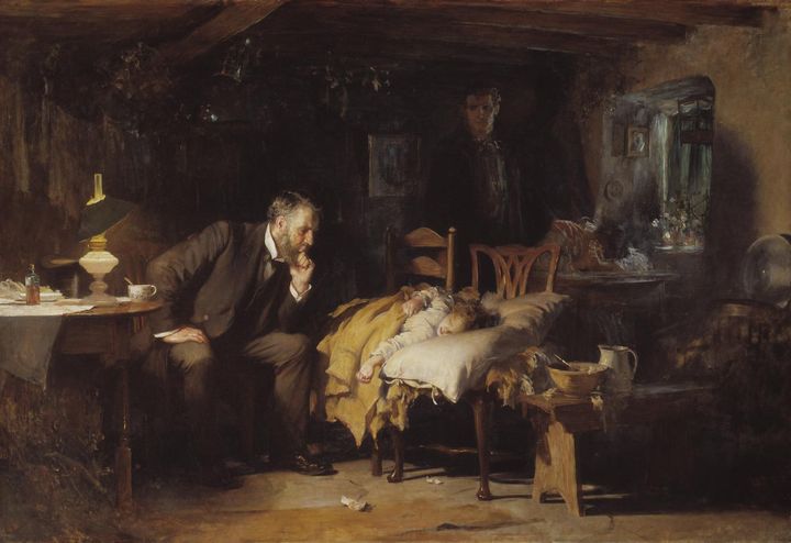 The Doctor, Sir Luke Fildes, 1891