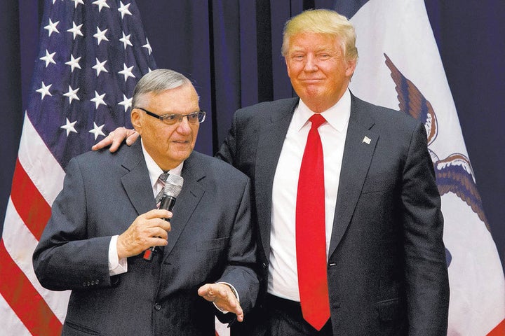 Sheriff Joe Arpaio and President Trump