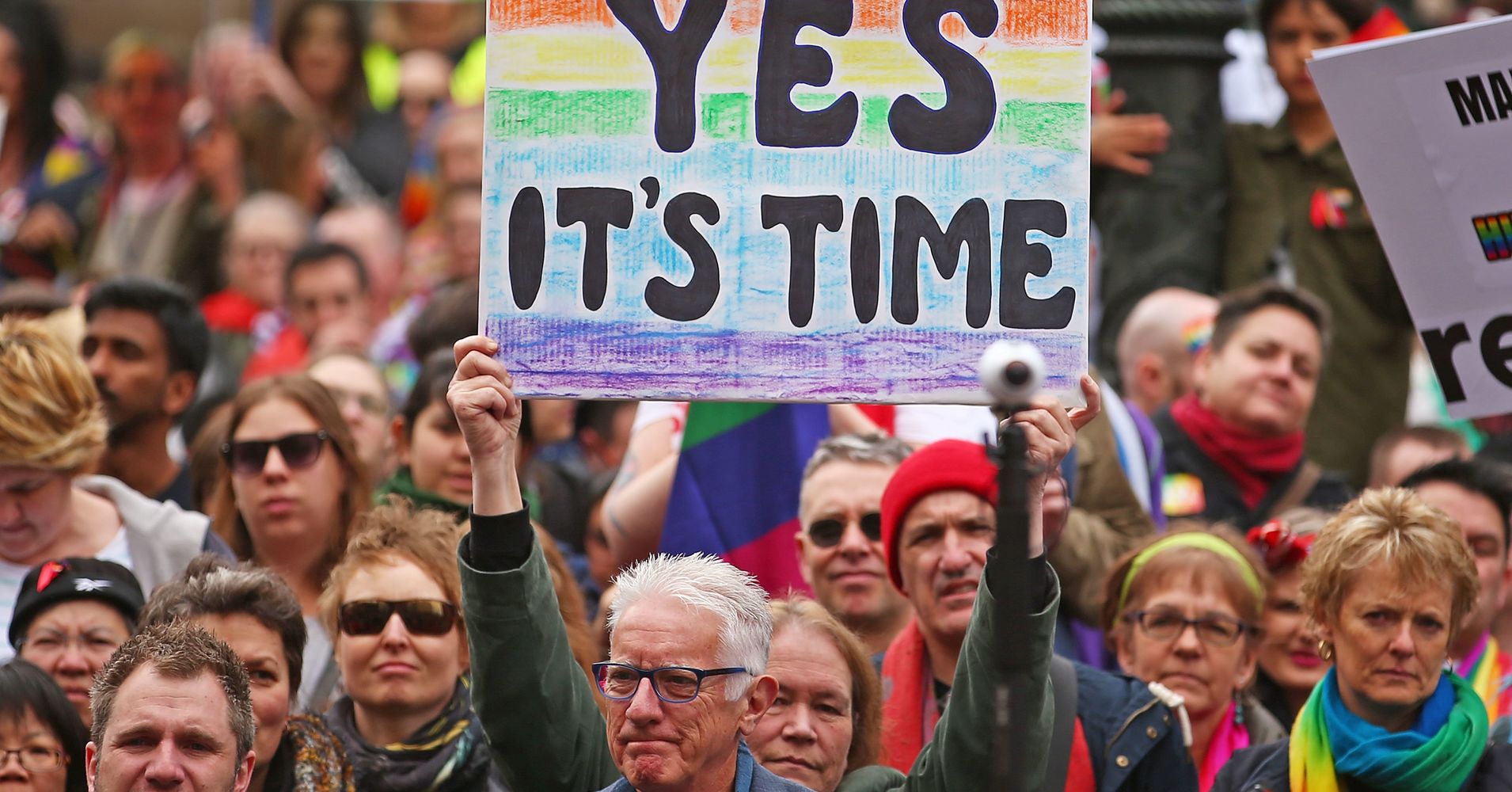 Thousands Rally For Same Sex Marriage In Australia Ahead Of Vote Huffpost