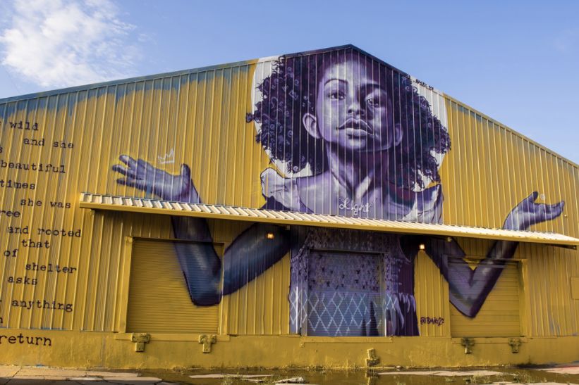 Artist Transforms Abandoned Buildings In New Orleans With 