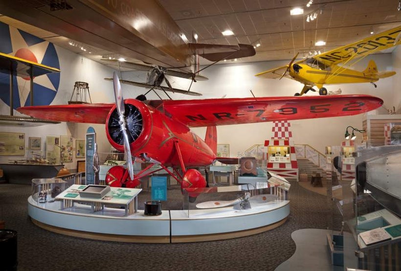 Your kids may remember seeing Amelia Earhart’s Lockheed Vega — on exhibit at the Barron Hilton Pioneers of Flight Gallery — i