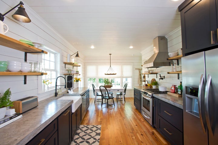 The kitchen of Magnolia House.