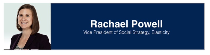 <p><a href="https://www.linkedin.com/in/rachaelcpowell/" target="_blank" role="link" rel="nofollow" class=" js-entry-link cet-external-link" data-vars-item-name="Rachael Powell" data-vars-item-type="text" data-vars-unit-name="59a44cece4b0d0ef9f1c15d5" data-vars-unit-type="buzz_body" data-vars-target-content-id="https://www.linkedin.com/in/rachaelcpowell/" data-vars-target-content-type="url" data-vars-type="web_external_link" data-vars-subunit-name="article_body" data-vars-subunit-type="component" data-vars-position-in-subunit="11">Rachael Powell</a>, Vice President of Social Strategy at <a href="https://goelastic.com/" target="_blank" role="link" rel="nofollow" class=" js-entry-link cet-external-link" data-vars-item-name="Elasticity" data-vars-item-type="text" data-vars-unit-name="59a44cece4b0d0ef9f1c15d5" data-vars-unit-type="buzz_body" data-vars-target-content-id="https://goelastic.com/" data-vars-target-content-type="url" data-vars-type="web_external_link" data-vars-subunit-name="article_body" data-vars-subunit-type="component" data-vars-position-in-subunit="12">Elasticity</a></p>