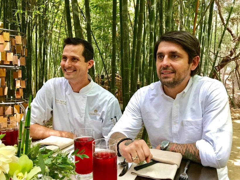 Chef Greg Frey, Jr. of the <a rel="nofollow" href="https://goldendoor.com/golden-door-cooking-school/" target="_blank">Golden