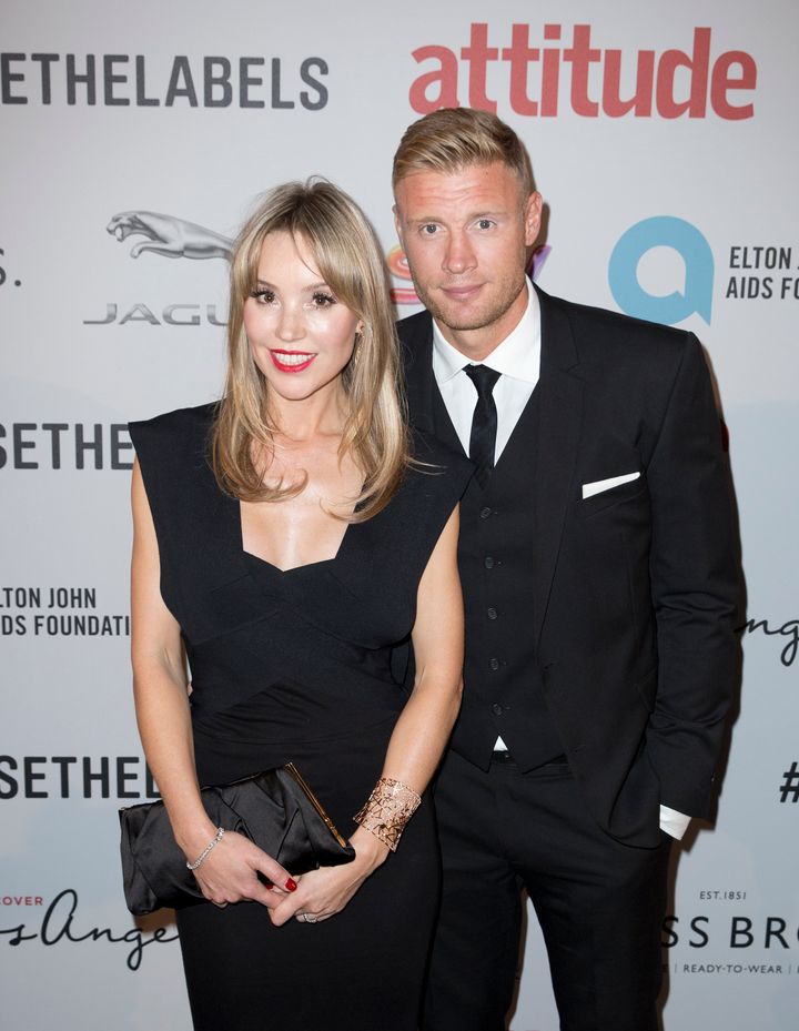 Rachel and Freddie at an event last year