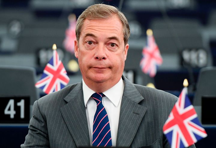 The survey found there was 'real space' for Nigel Farage to launch a populist political party with 15% of people identifying with him as the leader closest to their own views