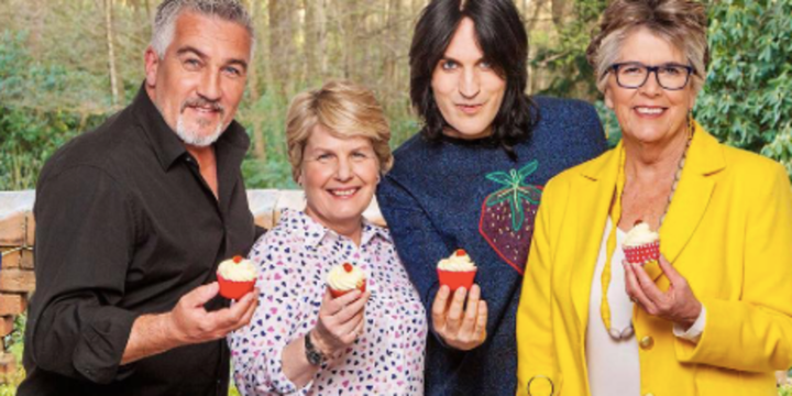 The Channel 4 Bake Off team in 2017