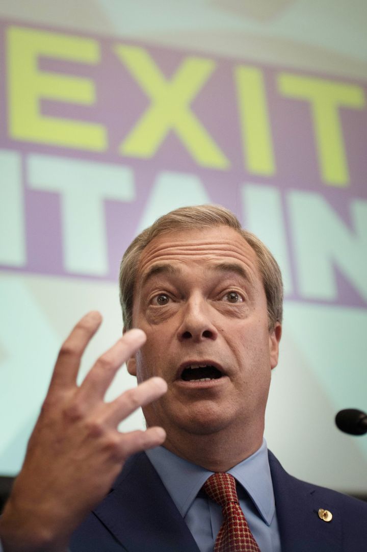 There is space for Nigel Farage to set up a new populist right political party, the poll found, with 15% of people identifying with him as the leader closest to their views. 