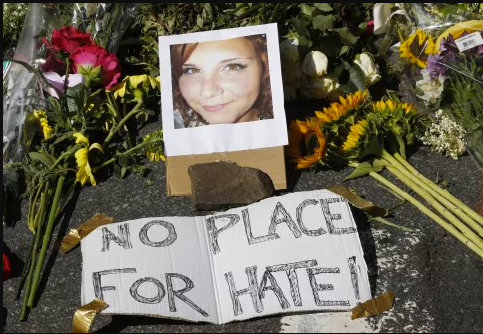 <p>On August 12th in Charlottesville, VA, what started as a protest for the removal of a confederate statue, escalated into a car intentionally plowing through a crowd of counter-demonstrators, <a href="https://www.washingtonpost.com/national/family-friends-mourn-3-dead-in-virginia-rally-violence/2017/08/13/630833b0-8065-11e7-9e7a-20fa8d7a0db6_story.html?utm_term=.309cfdfe7b30" target="_blank" role="link" rel="nofollow" class=" js-entry-link cet-external-link" data-vars-item-name="killing 32-year-old Heather Healy" data-vars-item-type="text" data-vars-unit-name="59a5c67ee4b0d81379a81bdf" data-vars-unit-type="buzz_body" data-vars-target-content-id="https://www.washingtonpost.com/national/family-friends-mourn-3-dead-in-virginia-rally-violence/2017/08/13/630833b0-8065-11e7-9e7a-20fa8d7a0db6_story.html?utm_term=.309cfdfe7b30" data-vars-target-content-type="url" data-vars-type="web_external_link" data-vars-subunit-name="article_body" data-vars-subunit-type="component" data-vars-position-in-subunit="14">killing 32-year-old Heather Healy</a>, two state troopers, and injuring 32 others.</p>