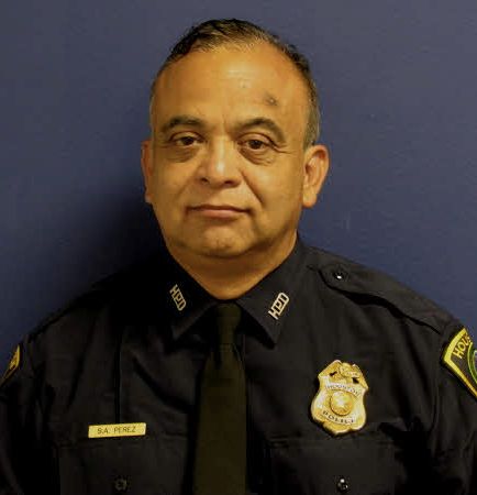 Sgt. Steve Perez died Sunday going to work when he drowned in Hurricane Harvey.