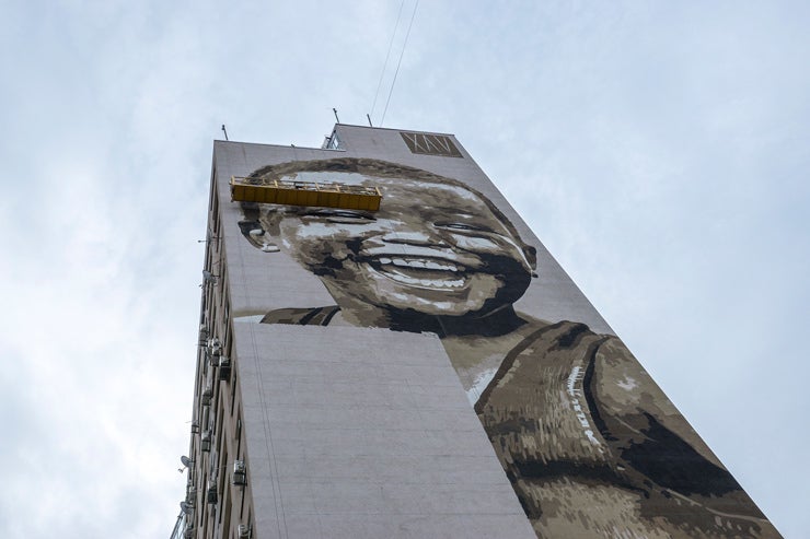 Javier Robledo AKA Xav for Art United Us 2017. Kiev, Ukraine. (photo © Iryna Kanishcheva)