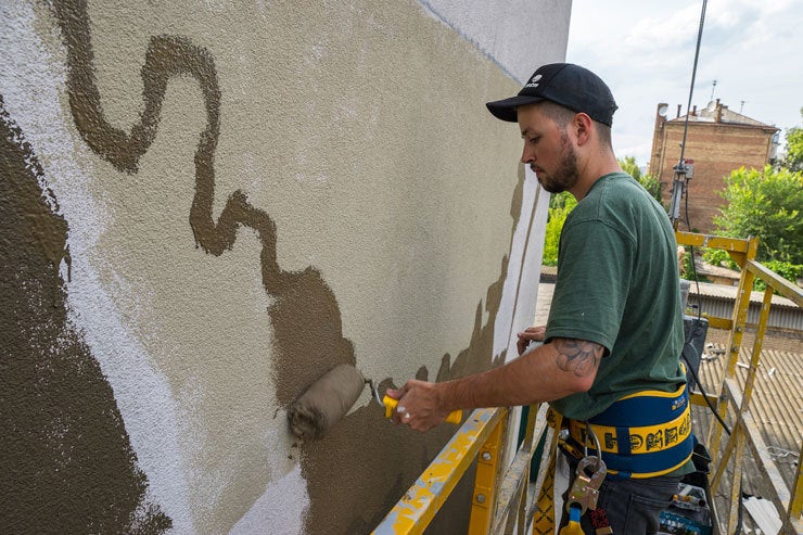 Javier Robledo AKA Xav for Art United Us 2017. Kiev, Ukraine. (photo © Iryna Kanishcheva)