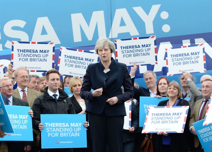 Theresa May's doomed 'Presidential-style' election campaign.
