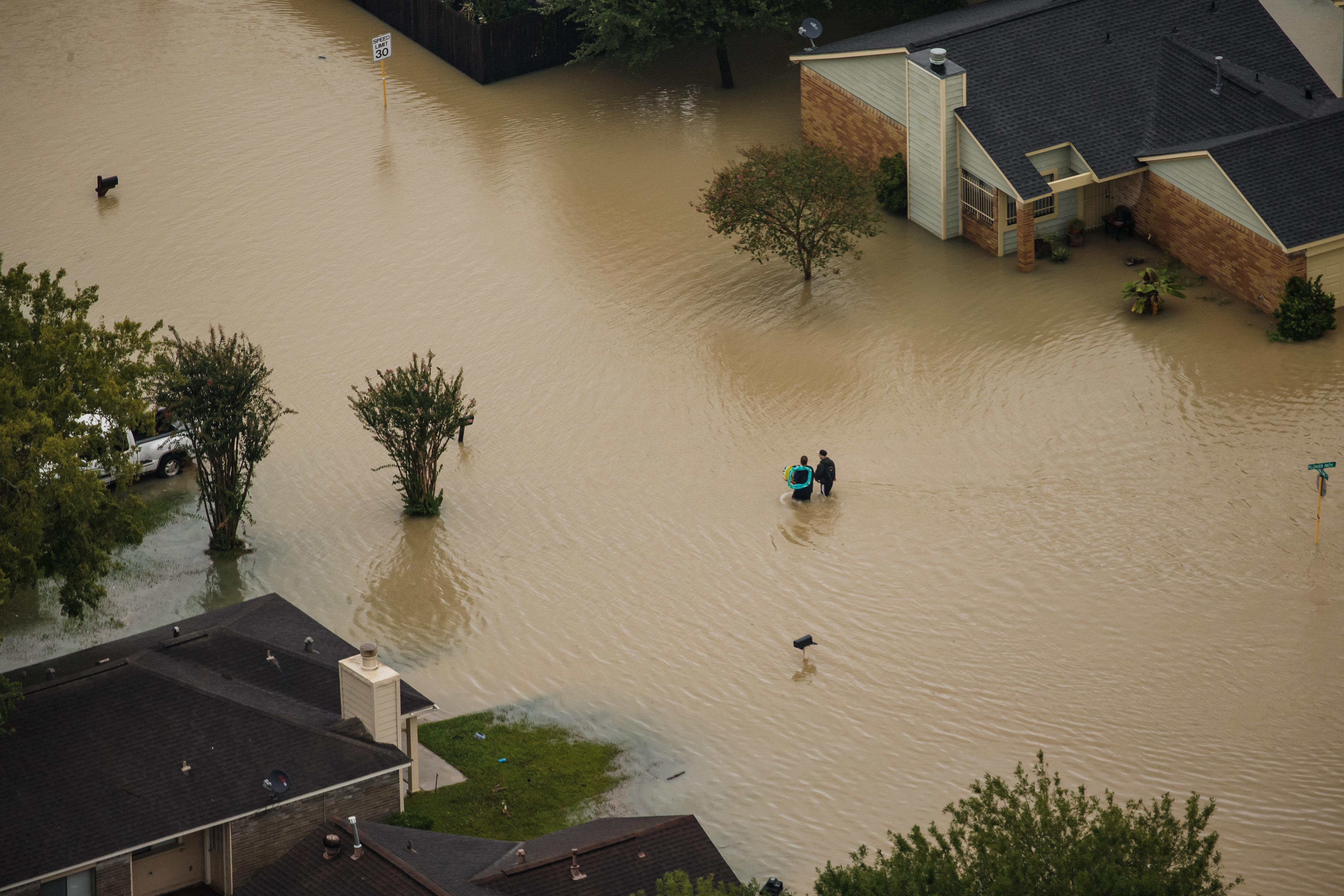 Aerial Photos Show True Scale Of Flooding Catastrophe In Houston | HuffPost