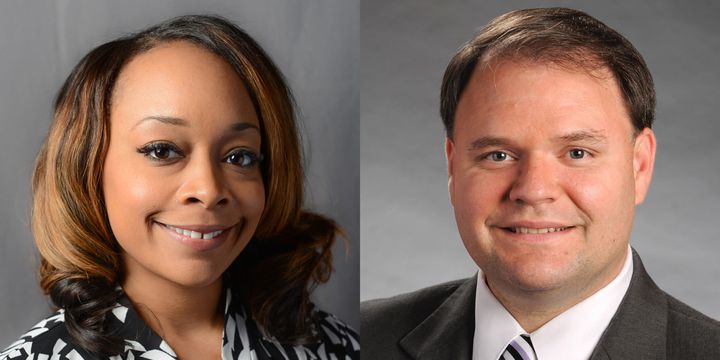 Images of former Georgia state Rep. LaDawn Jones and state Rep. Jason Spencer.