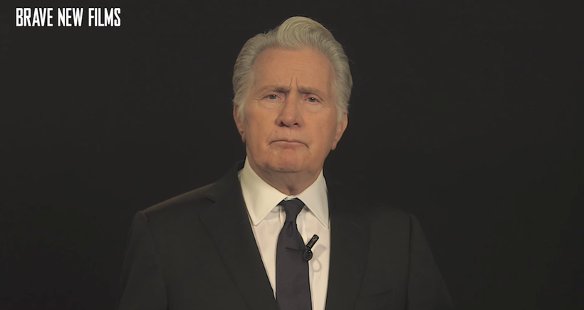 <a rel="nofollow" href="http://www.bravenewfilms.org/bringandreshome" target="_blank">Martin Sheen appears in "Bring And