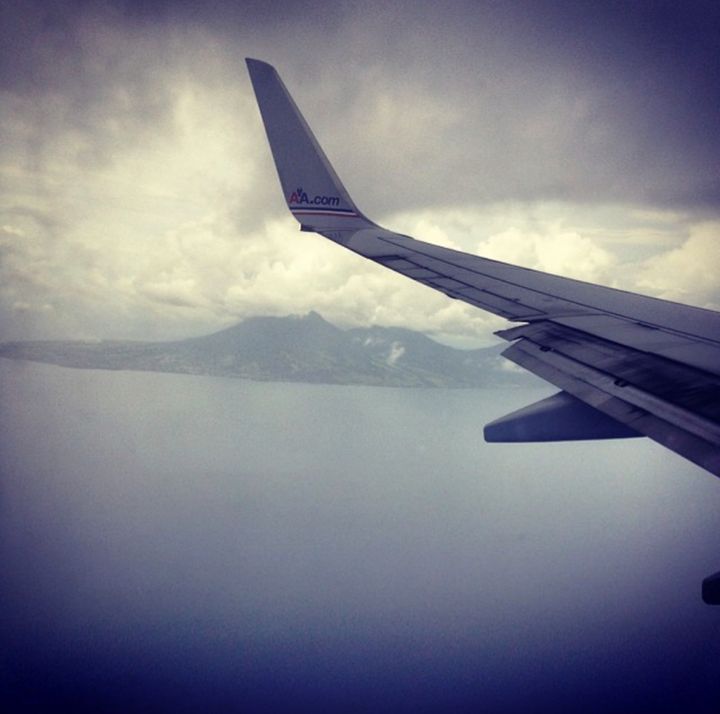 AA flight to St. Kitts