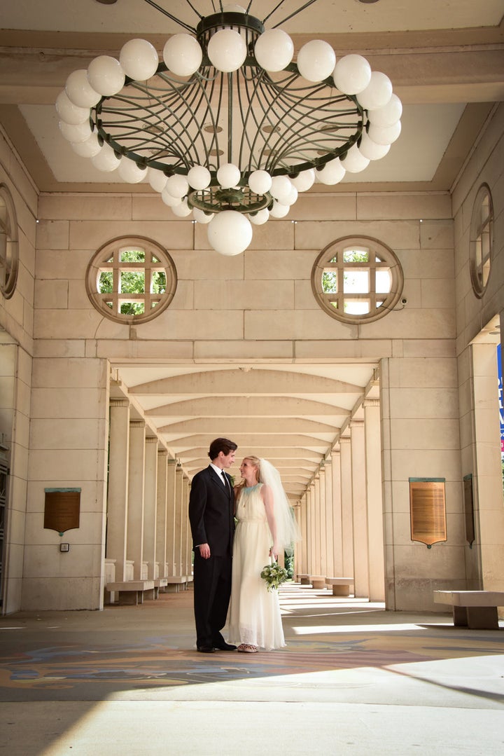 The Muny Theater entrance at Forest Park.