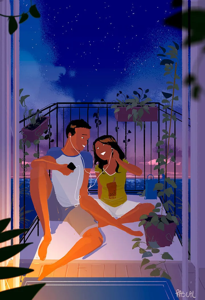 Love Is All You Need. 40 Romantic Digital Illustrations by Pascal Campion