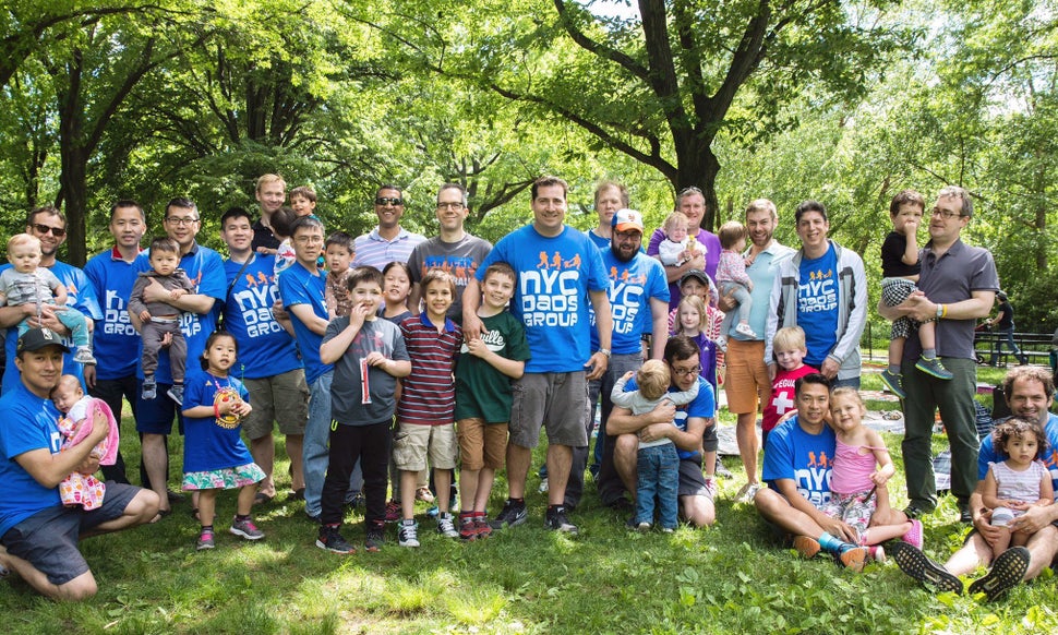 City Dads Group's annual Pre-Father's Day Picnic in Central Park.