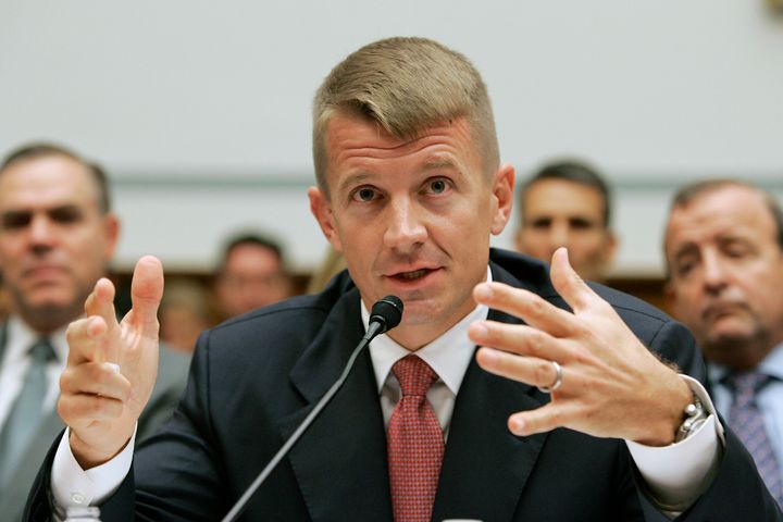 Blackwater founder Erik Prince is set to meet with members of Congress in September.