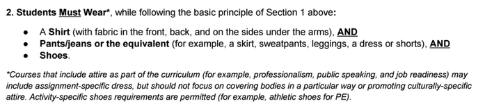 Evanston Township High's new dress code "supports students so they can express their individuality," according to Superintendent Eric Witherspoon. 