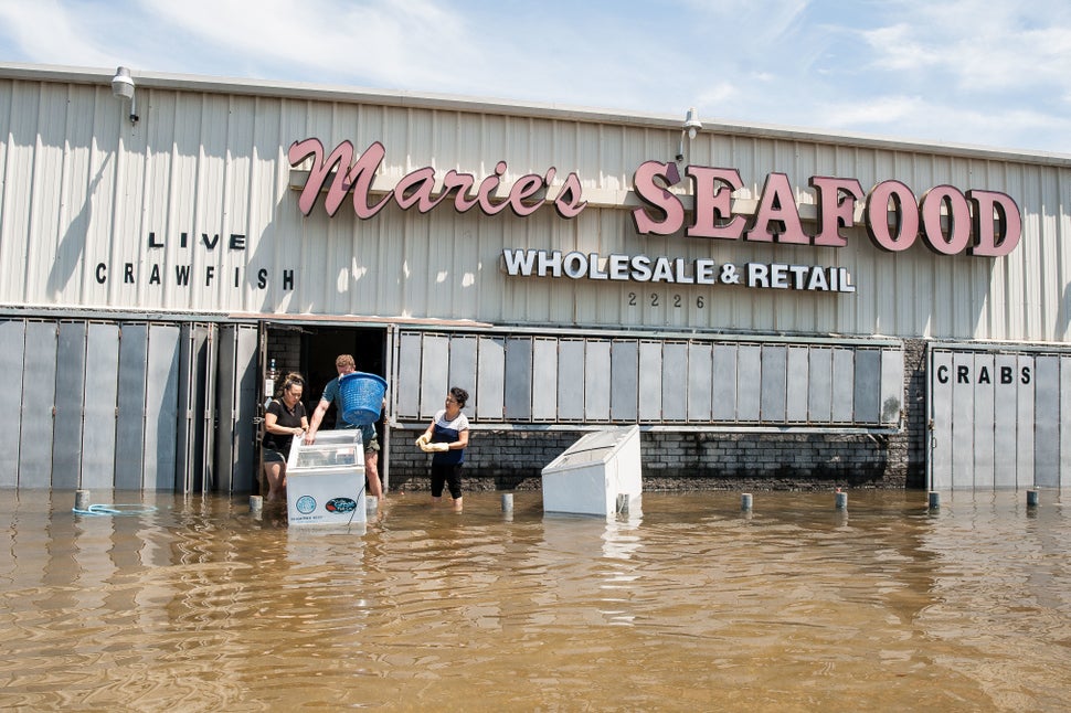 Marie's Seafood market on Thursday.