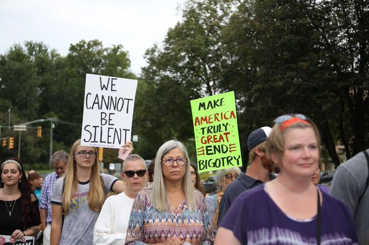 People from all walks of life joining the march to confront white supremacy, which starts on Aug. 28 in Charlottesville and ends in Washington D.C. on Sept. 6.  