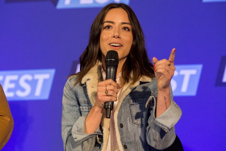 Actress Chloe Bennet during the Walker Stalker Con Chicago at the Donald E. Stephens Convention Center on March 26, 2017.