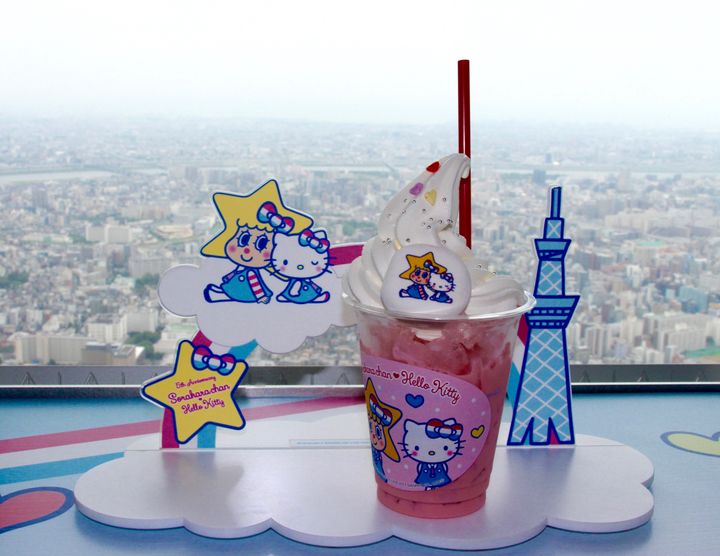 The Sky Tree Cafe has special sweets for annual holidays. 